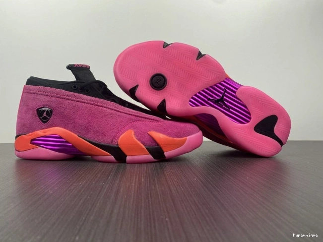 HYPE Retro Low Shocking (W) DH4121-600 Pink Jordan 14 0718